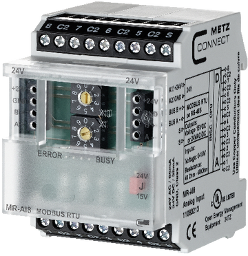 Contemporary Controls MR-AI8 Modbus RTU 8 Resistance or Voltage Inputs  | Blackhawk Supply