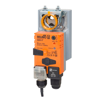 Belimo NMB24-IP Damper Actuator | 90 in-lb | Non-Spring Return | 24V | Cloud API | BACnet IP | Modbus TCP  | Blackhawk Supply