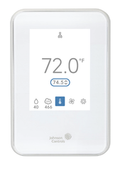 Johnson Controls NSB8BHC340-0 Temp | RH | CO2 | Graphical Display | White | JCI Branded  | Blackhawk Supply