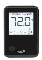 NSB8MHC242-0 | Temp | RH | CO2 | LCD Display | Black | PIR Occ Sensor | JCI Branded | Johnson Controls