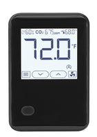 NSB8MHC243-0 | Temp | RH | CO2 | LCD Display | Black | PIR Occ Sensor | Johnson Controls