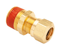 NT68-108VS | 5/8 X 1/2 NAB CONNECTOR W/RTS MAF/USA Mid-America Fittings Made in USA | Midland Metal Mfg.