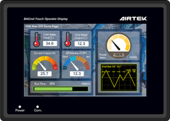Airtek NVT70P 7.0" LCD BACNet Operator Touch Display Panel (B-OD)  | Blackhawk Supply