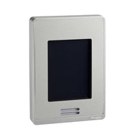 SE8350U5B00 | Low-Voltage Fan Coil Room Controller & Zone Controller: BACnet MS/TP, RH sensor & control, PIR motion sensor, Silver Case/Fascia | Schneider Electric