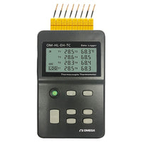OM-HL-EH-TC-K-CAL | EIGHT CHANNEL THERMOCOUPLE DATA LOGGER, | Omega