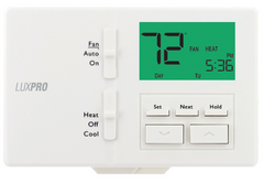 LUX P721-010 2h/1c: Gas, Oil, Elec, MV; Backlight display; Temp limits; Lockout  | Blackhawk Supply