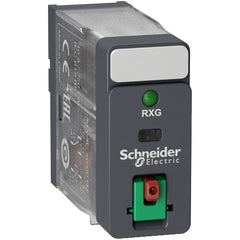 Square D RXG12F7 Zelio RXG Interface Plug-in Relay, 1 C/O, 10A, 250V AC 30V DC, IP40 Pack of 10 | Blackhawk Supply