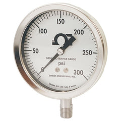 Omega PGS-35L-10000 PRESSURE GAUGE, 10,000PSI  | Blackhawk Supply