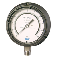 50985001 | 332.34 4.5 | 300 psi 1/4 NPT lower mount | Bourdon Tube Pressure Gauge | All Stainless Steel Wetted Parts | Wika