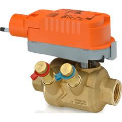 Belimo Z2050QPT-B+CQKBUP-LL ZoneTight™ (PIQCV) | 1/2" | 2-way | GPM 0.9 Valve Actuator | Electronic fail-safe | AC/DC 100-240 V | On/Off | Normally Open | Fail-safe position Open  | Blackhawk Supply