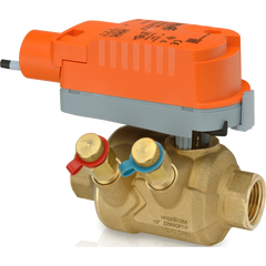 Belimo Z2050QPT-B+CQKBUP-LL ZoneTight™ (PIQCV), 1/2", 2-way, GPM 0.9 Valve Actuator, Electronic fail-safe, AC/DC 100-240 V, On/Off, Normally Open, Fail-safe position Open  | Blackhawk Supply