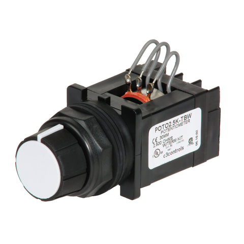 C3 Controls POTO1K-TBW POTO1K-TBW - 30, POTO, 1K, TERMINAL KIT WIRED  | Blackhawk Supply