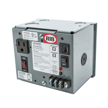 Functional Devices PSH100AB10 Enclosed Single 100VA 120 to 24Vac UL Class 2 power supply 10A main breaker  | Blackhawk Supply