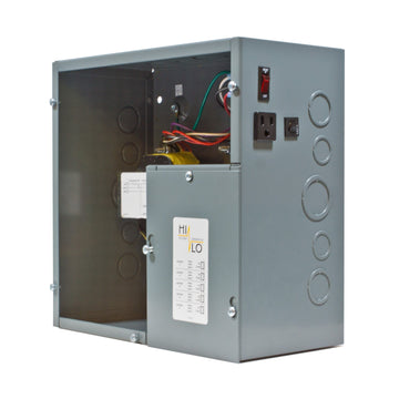 Functional Devices PSH200AB10-LVC Power Supply HILO LVC 40VAx5 120 to 24Vac UL Class 2 120V Outlet SW CB  | Blackhawk Supply