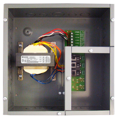 Functional Devices PSH300A-LVC-OSP Enclosed low voltage compartment 100VAx3 120-480 to 24Vac UL Class 2 power supply  | Blackhawk Supply