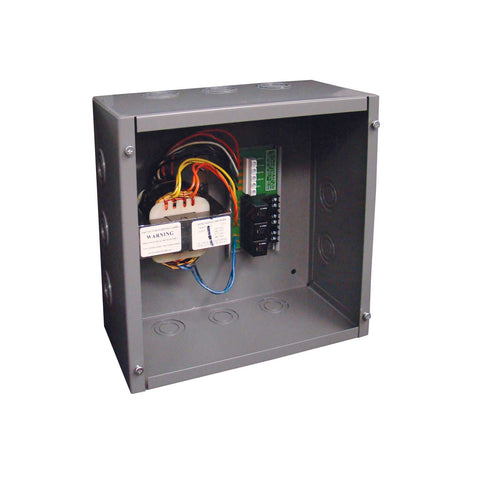 Functional Devices PSH300A Enclosed 3-100VA 120/240/277/480 to 24Vac UL Class 2 power supply  | Blackhawk Supply