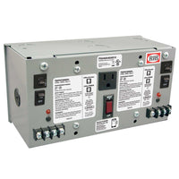 PSH40A40AB10 | Enclosed Dual 40VA 120 to 24Vac UL class 2 power supply 10A main breaker | Functional Devices (OBSOLETE)