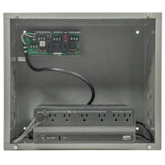 Functional Devices PSH600-UPS-STAT Enclosed UPS Interface board w/600VA UPS and status  | Blackhawk Supply