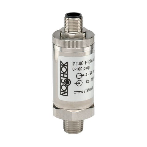 NOSHOK PT40-3000psig-1-1-2-25 PT40 High Accuracy Fixed Range Pressure Transmitter  | Blackhawk Supply