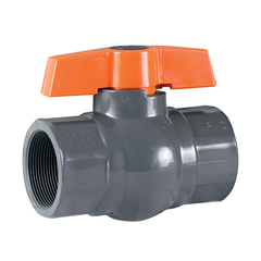 Hayward QV1T125SE 1-1/4" PVC QIC2 Compact Ball Valve w/EPDM o-rings; PTFE seats; socket end connections  | Blackhawk Supply