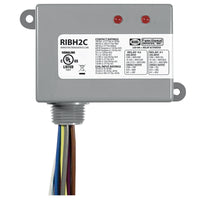 RIBH2C | Enclosed Relays 10Amp 2 SPDT 10-30Vac/dc/208-277Vac | Functional Devices