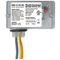 RIBL1C-DC-N4 | Low-inrush Enclosed Relay NEMA4/4X 10Amp SPDT 10-30Vdc | Functional Devices