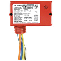 RIBL1C-DC-RD | Low-inrush Enclosed Relay 10Amp SPDT 10-30Vdc, red housing | Functional Devices