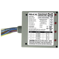 RIBL4C-NC | Enclosed Relays 10Amp 3 SPST-NC + 1 SPDT 10-30Vac/dc | Functional Devices