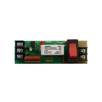 RIBMH1S | Panel Relay 4.000x1.275in 15Amp SPST-NO + Override 10-30Vac/dc/208-277Vac | Functional Devices