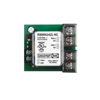 RIBMN24ZL-NC | Panel Relay 2.75x2.35in 30Amp DPST-NC 24ac/dc | Functional Devices