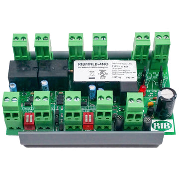Functional Devices RIBMNLB-4NO Panel RIB logic board, 4 Normally Open inputs, 2.75in  | Blackhawk Supply