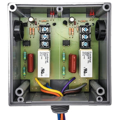 Functional Devices RIBTH2C Enclosed Relays Hi/Low sep 10Amp 2 SPDT 10-30Vac/dc/208-277Vac  | Blackhawk Supply