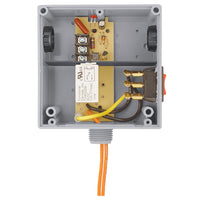 RIBTU1S | Enclosed Relay Hi/Low sep 10Amp SPST + Override 10-30Vac/dc/120Vac | Functional Devices