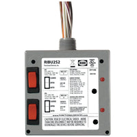 RIBU2S2 | Enclosed Relay 10Amp 2 SPST 10-30Vac/dc or 120Vac + Override | Functional Devices