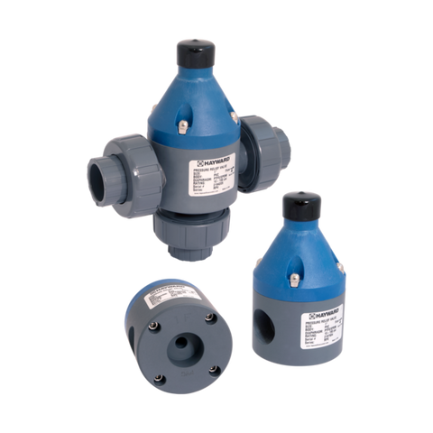 Hayward RPV1050TPE1 1/2" PVC Pressure Relief Valve 10-150psi w/PTFE/EPDM Diaphragm; NPT  | Blackhawk Supply
