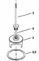 RYB-931-12 | Repair Kit For VB-931x-0-x-12, Includes Replacement Packing, Stem and Plug Assembly | Schneider Electric