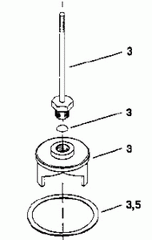 Schneider Electric RYB-931-16 Repair Kit For VB-9313-0-4-16, Includes Replacement Packing, Stem and Plug Assembly  | Blackhawk Supply