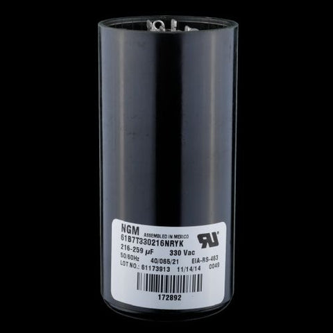 York S1-02436125000 CAP, START, 216-259 MFD, 330V  | Blackhawk Supply