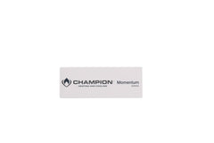 Source1 S1-02817569000 BADGE, CHAMPION ID, 3X8, RECESS PREM (M12) Pack of 12 | Blackhawk Supply