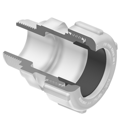 Spears S110-15G 1-1/2 PVC COMPRESSION COUPLING  | Blackhawk Supply