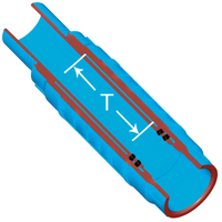 S118-10T | 1 PVC REPAIR COUPLING CL315 SPIGOTXSOC | (PG:31) Spears