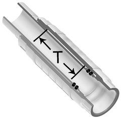 Spears S118-10 1 PVC REPAIR COUPLING SPIGOTXSOC  | Blackhawk Supply