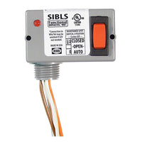 SIBLS | Enclosed Switch 30Vac/dc Max maintained 3 position center off W/LED | Functional Devices