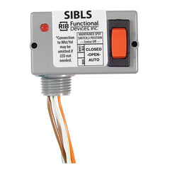 Functional Devices SIBLS Enclosed Switch 30Vac/dc Max maintained 3 position center off W/LED  | Blackhawk Supply