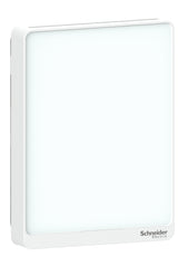 Schneider Electric SLPWXCVX SpaceLogic SLP Series Air Quality Sensor, CO2, VOC, Temperature, Room, BACnet MSTP/Modbus, Optimum White Housing  | Blackhawk Supply