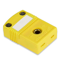 SMPW-K-F | SUB-MINI CONN W/WINDOW,YELLOW | Omega