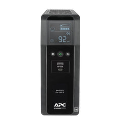 APC BR1000MS Back UPS PRO BR 1000VA, SineWave, 10 Outlets, 2 USB Charging Ports, AVR, LCD interface  | Blackhawk Supply