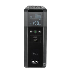APC BR1500MS2 Back UPS PRO BR 1500VA, SineWave, 10 Outlets, 2 USB Charging Ports, AVR, LCD interface  | Blackhawk Supply