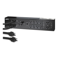 APC SBP2200RM APC SERVICE BYPASS PDU, 120V 20AMP W/ (6) NEMA 5-15R AND (2) 5-20R  | Blackhawk Supply