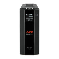 BX1500M | APC Back UPS Pro BX1500M, Compact Tower, 1500VA, AVR, LCD, 120V | APC by Schneider Electric